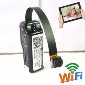 HD Wi-Fi Spy IP Micro Covert Button Camera with Remote Photo and Live Video