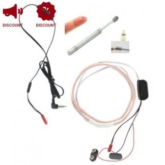 Premium Spy communication Neckloop kit with External Microphone